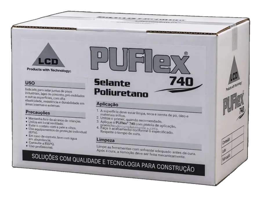 Embalagem LCD PUFlex 740